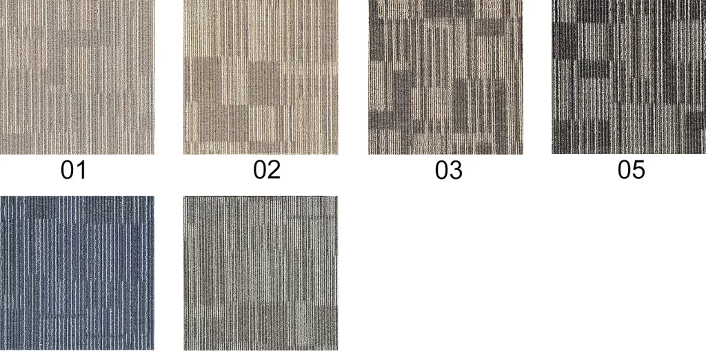 Mẫu màu thảm Framework 