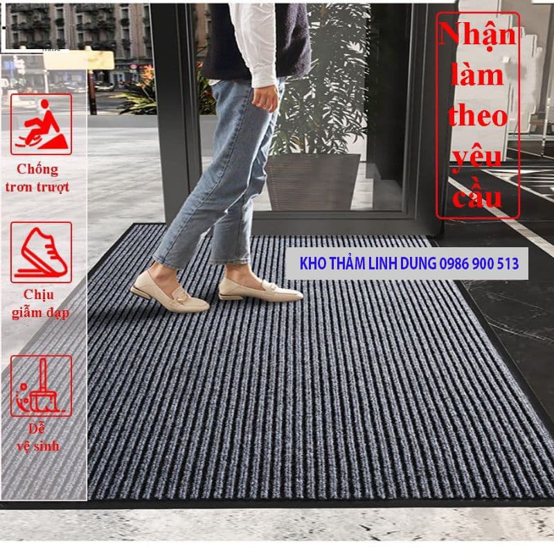 Thảm lau chân sảnh tòa nhà