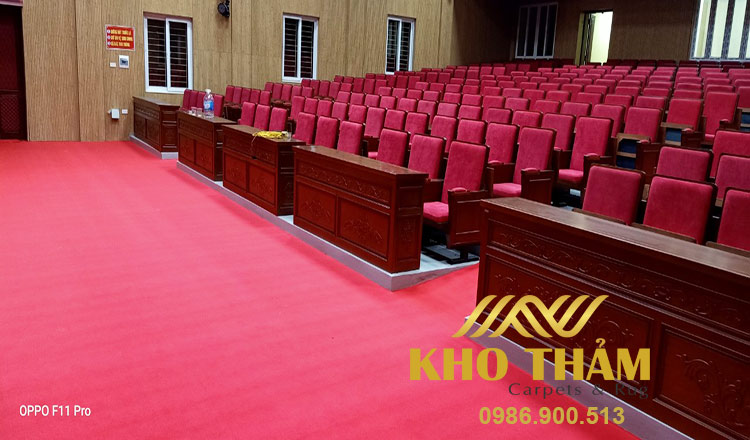 Thảm trải hội trường phòng họp
