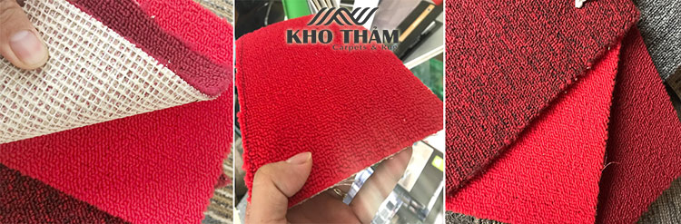 Mẫu thảm đỏ trải hội trường