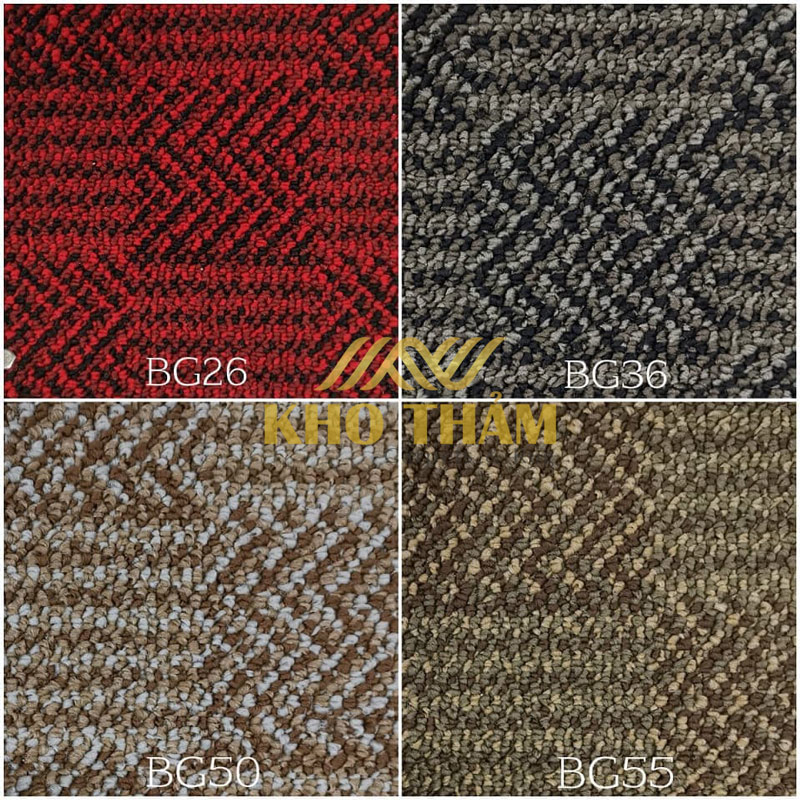 Màu thảm hoa văn BG