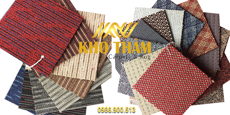 Mẫu thảm trải sàn hoa văn