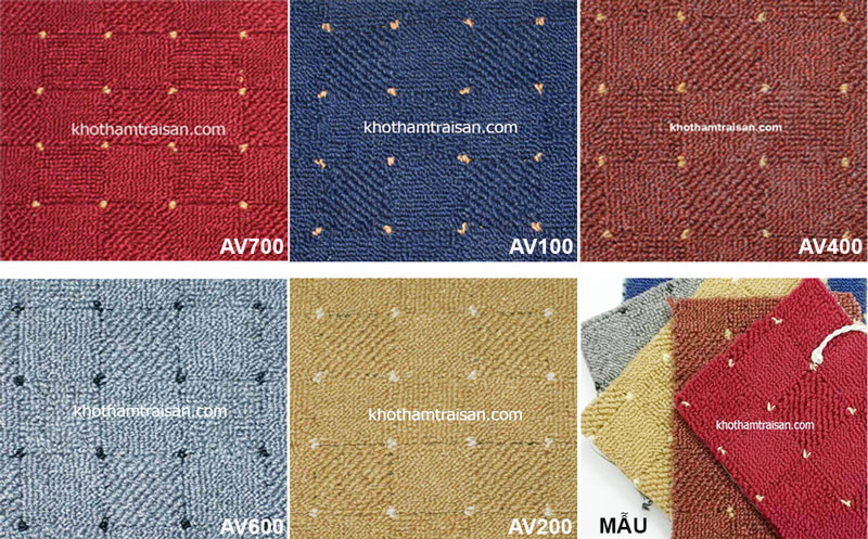 Thảm Avalon AV100 - AV200 - AV400 - AV600 - AV700