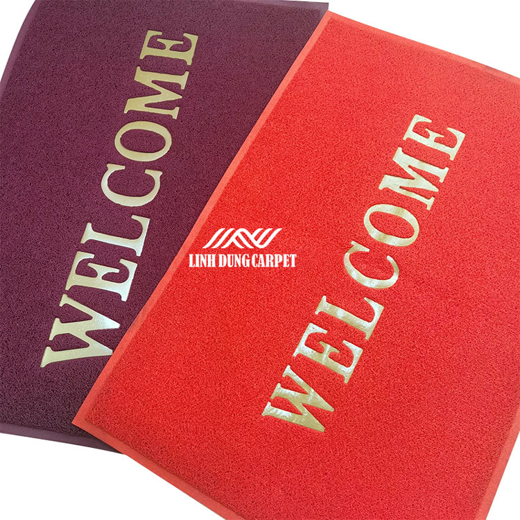 Thảm chùi chân welcome