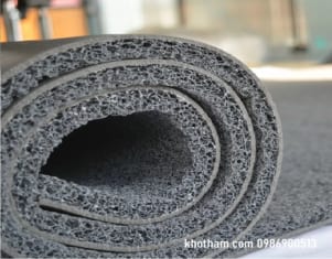 Thảm nhựa rối ghi dùng lau chùi chân văn phòng