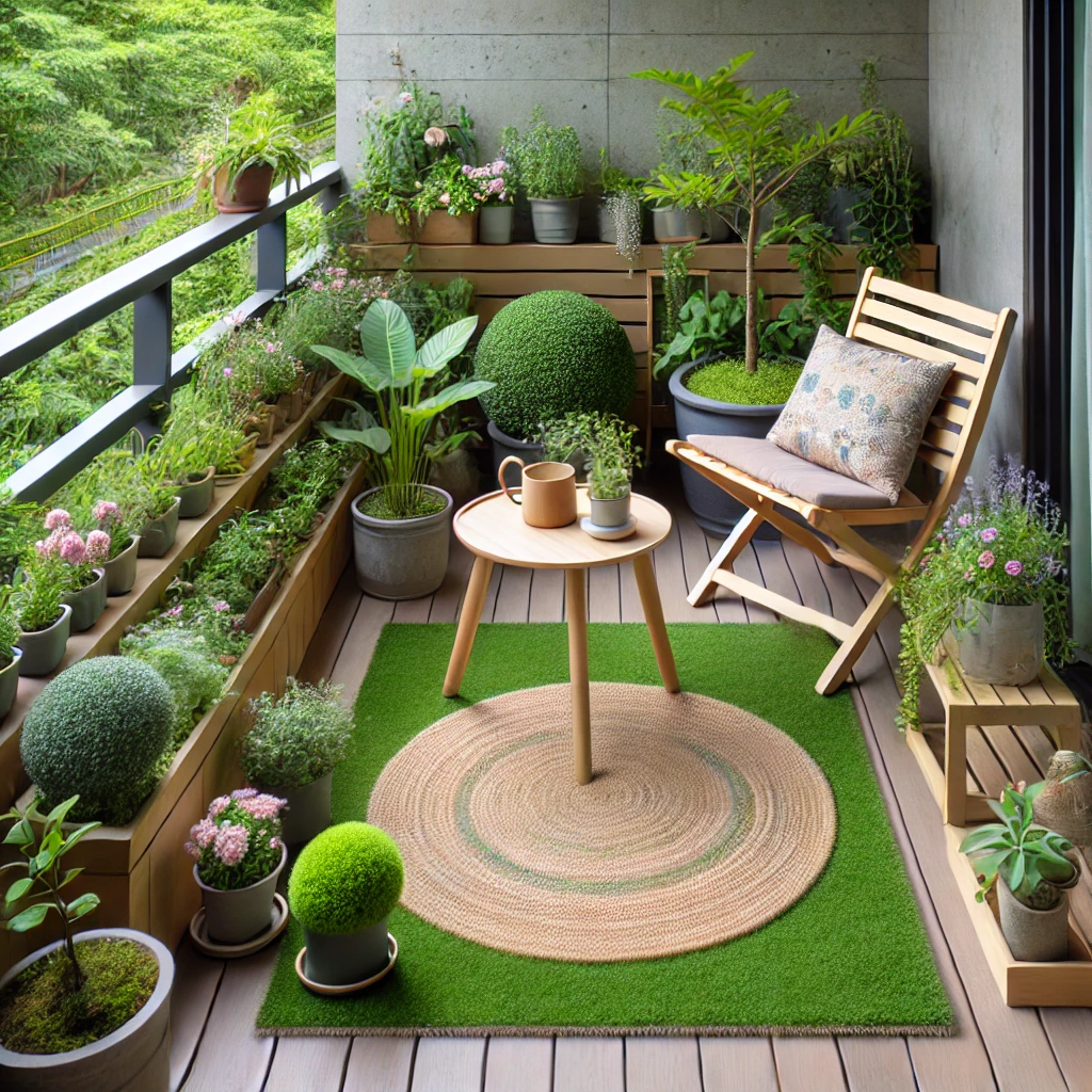 thảm tấm ban công đẹp
