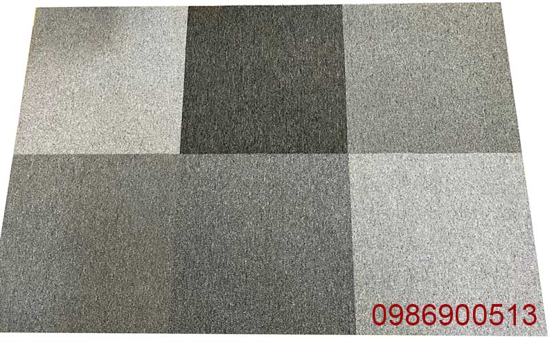 Thảm tấm màu ghi 002 012