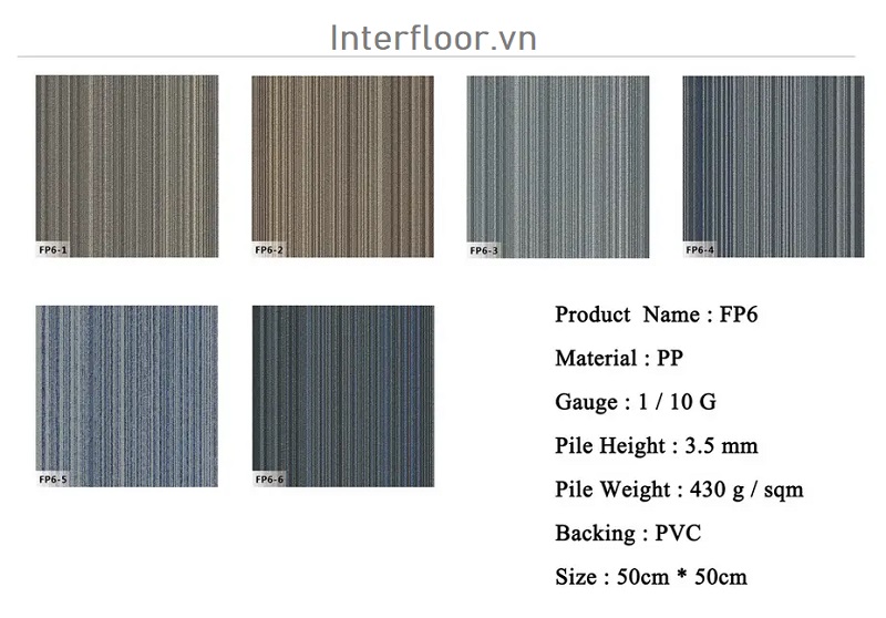 Thảm trải sàn FP6