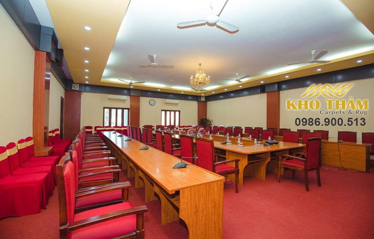 Thảm trải sàn phòng hội thả