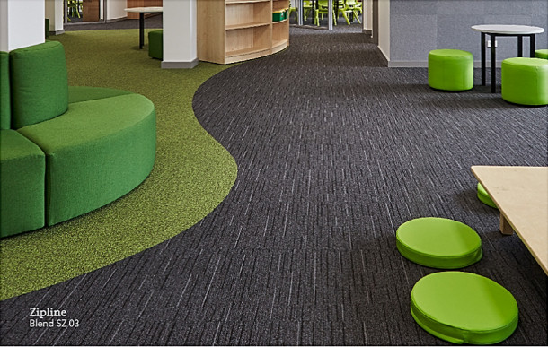 Thảm trải Sàn Zipline carpets Inter