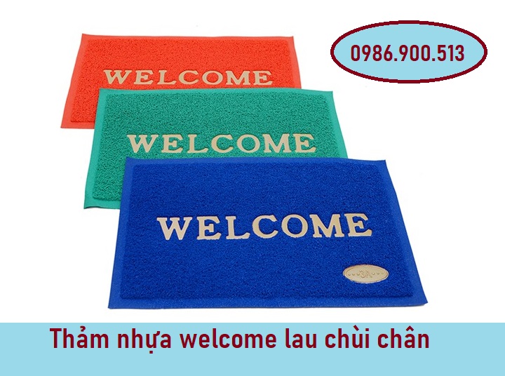 Thảm welcome chùi chân văn phòng