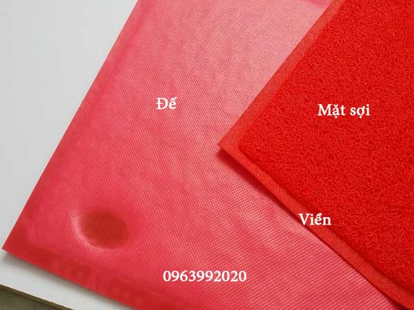 Thảm welcome đỏ